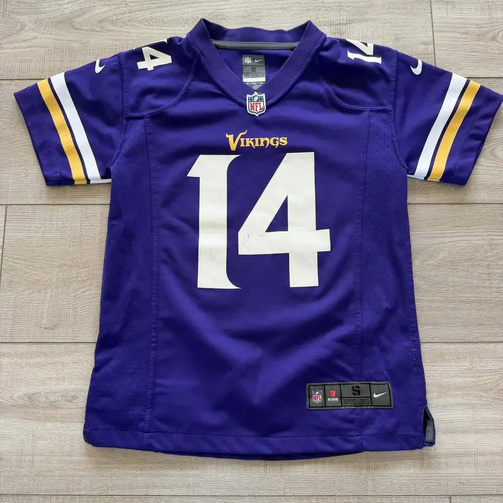 Nike Minnesota Vikings Stefon Diggs #14 On Field